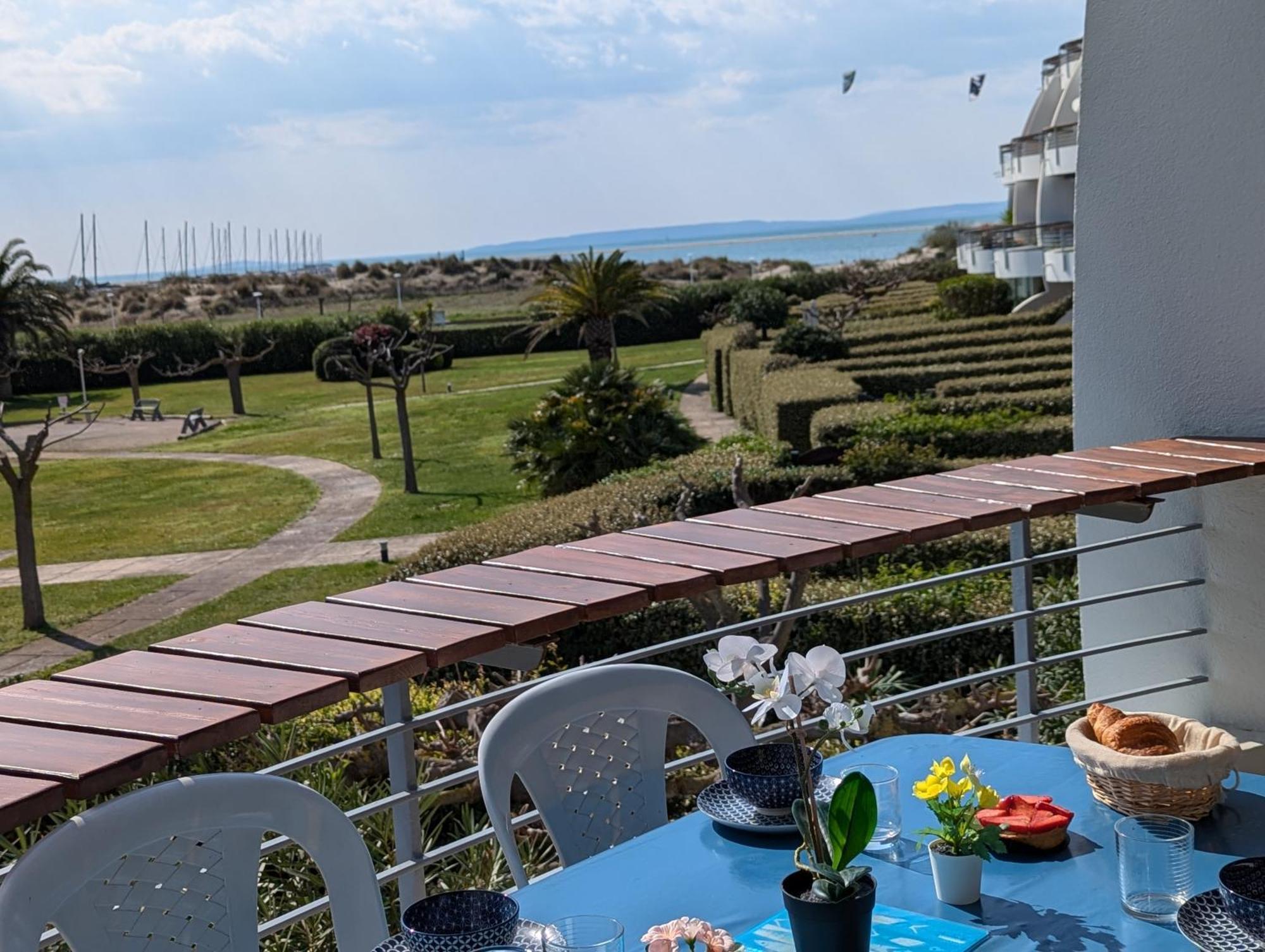 Sol-Y-Days Grand Large, Front De Mer Vue Panoramique Jardins Et Mer Le Grau-du-Roi Exterior foto